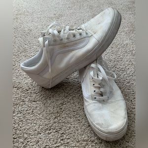 Mens White vans